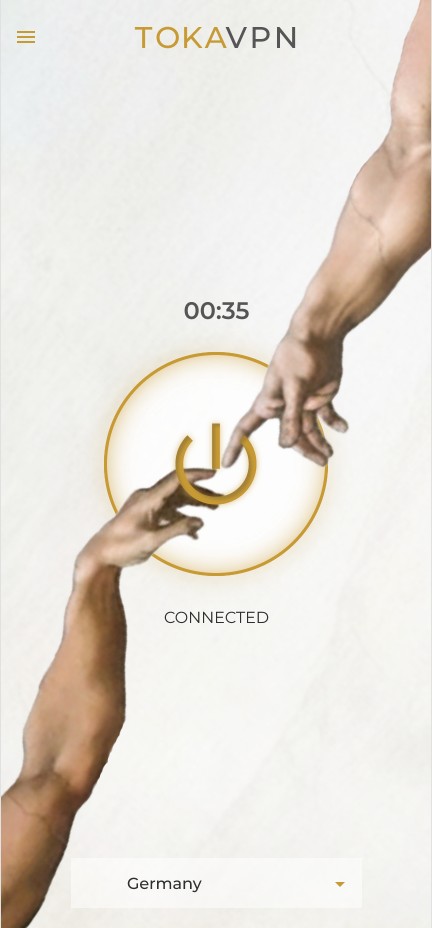 TocaVPN connected